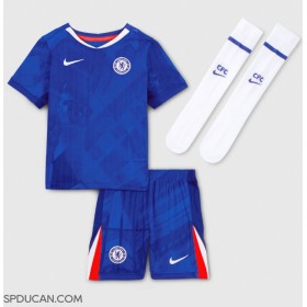 Dječji Nogometni Dres Chelsea Moises Caicedo #25 Domaci 2025-26 Kratak Rukav (+ Kratke hlače)